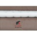 Pat boxspring Saint Moritz, tapiterie linii, inaltime capat pat 140 cm, saltea inclusa, fara topper